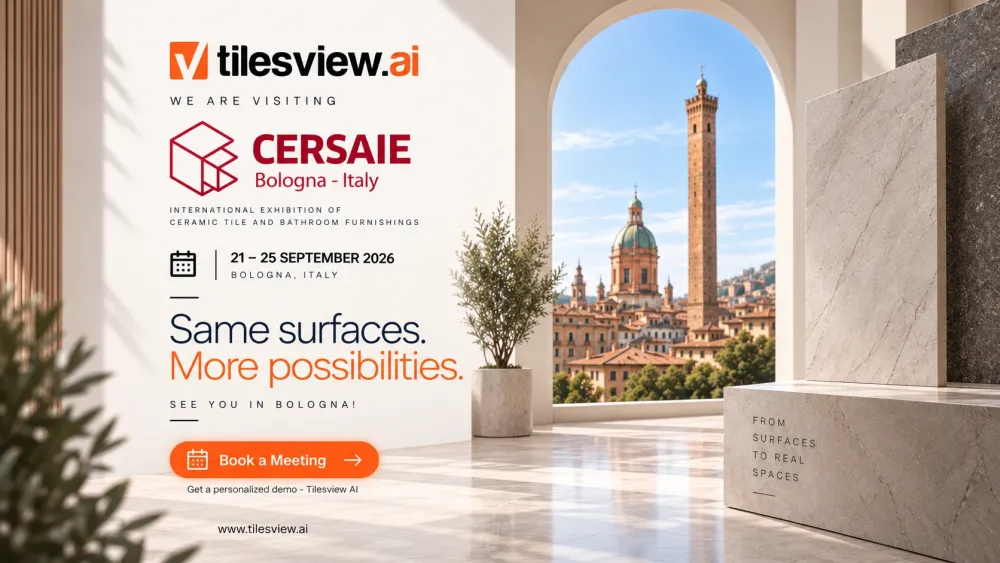 Tilesview посещава Cersaie 2026 в Болоня!